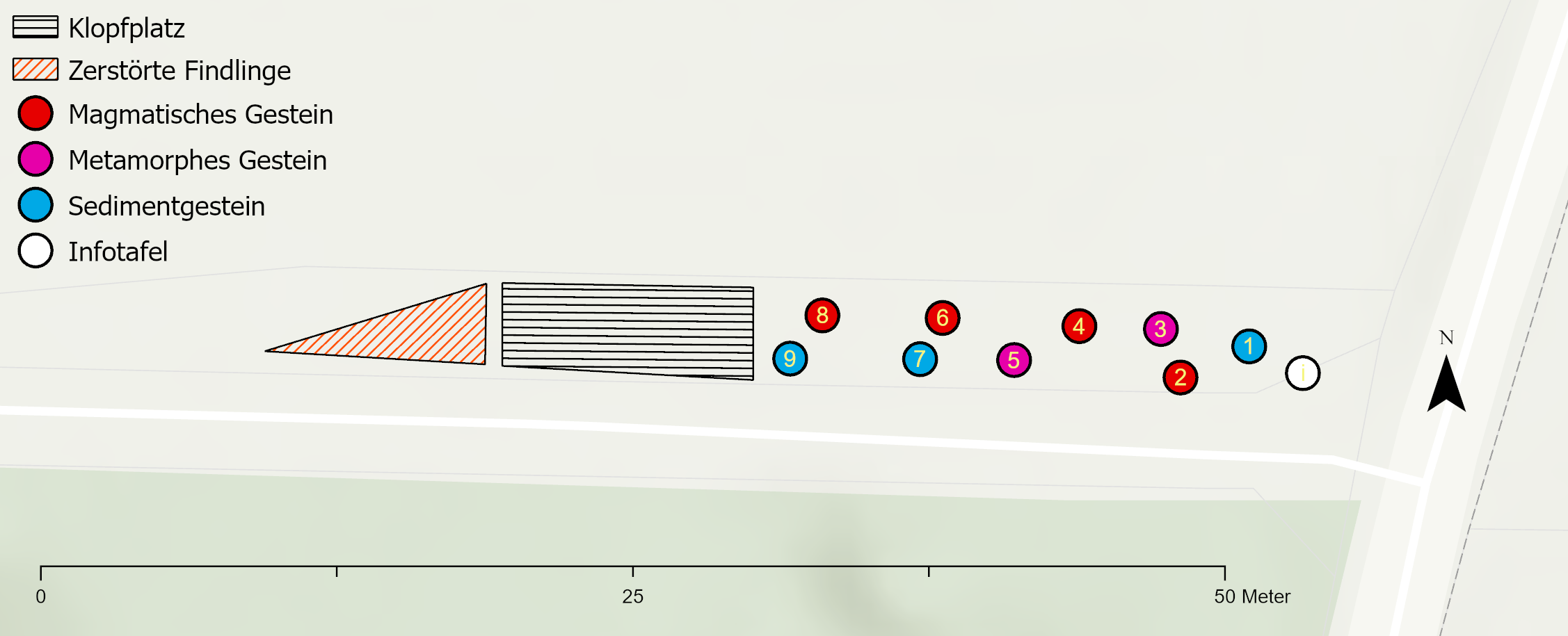 Übersichtsplan Klopfplatz